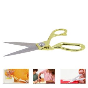 Havy Duty Scissors Professional 10.5" Gold Stainless Steel